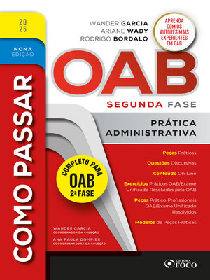 cover image of Como Passar na OAB 2ª Fase--Prática Administrativa 9ª Ed--2025